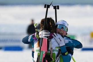 The team of Minsk region became the best at the Cup of the Belarusian Biathlon Federation
