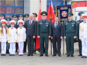 Военно-патриотический клуб «Отвага» тожественно открыли в Молодечно
