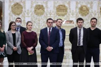Молодые белорусские следователи раскрыли для себя секреты Дворца Независимости
