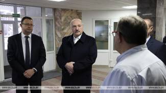 Лукашэнка наведвае Магілёўскую абласную клінічную бальніцу