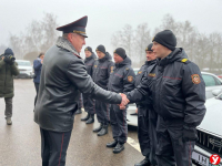 Новые автомобили пополнили автопарк охраны Минщины