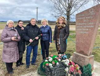 На Смолевиччине продолжается Международная акция «Во славу общей Победы!»